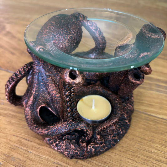 Bronze Octopus Oil and Wax Warmer