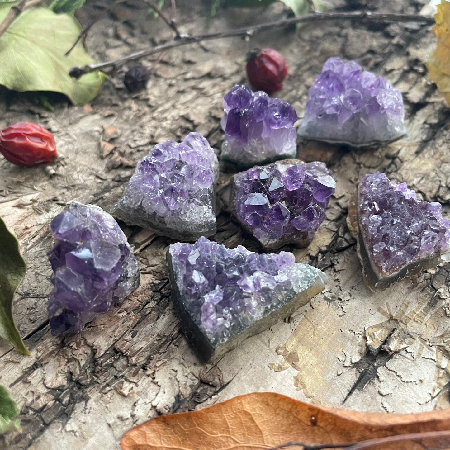 Small Amethyst Natural Crystal Cluster
