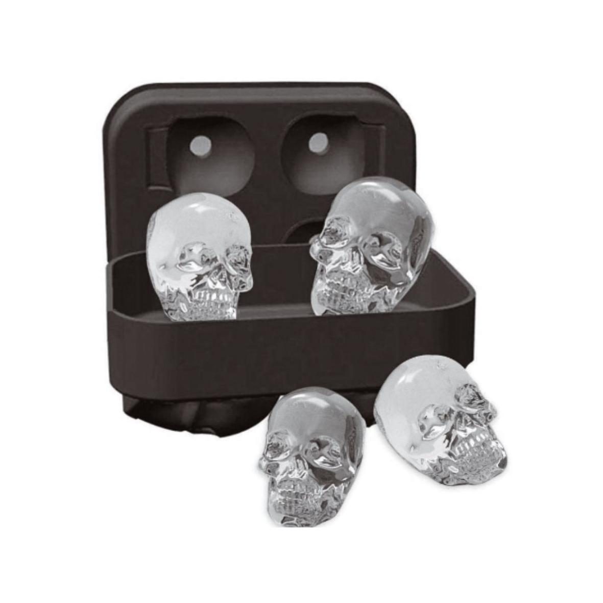 Large 3D Complete Skull Ice Cube Mould