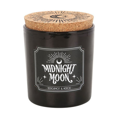 Indulge your senses with an enchanting blend of darkness and allure with this Midnight Moon fragranced candle. Infused with the captivating scent of bergamot and neroli orange, its bewitching aroma will put you under its spell. Approximately 21 hours burn time