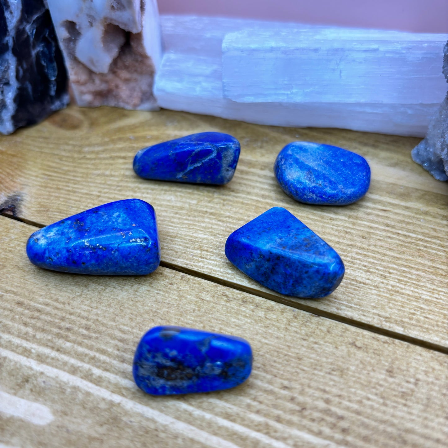 Lapis Lazuli Polished Crystal Tumblestone