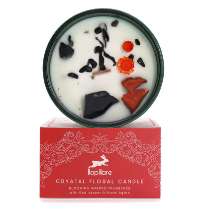 Hop Hare Crystal Magic Candle - The Devil