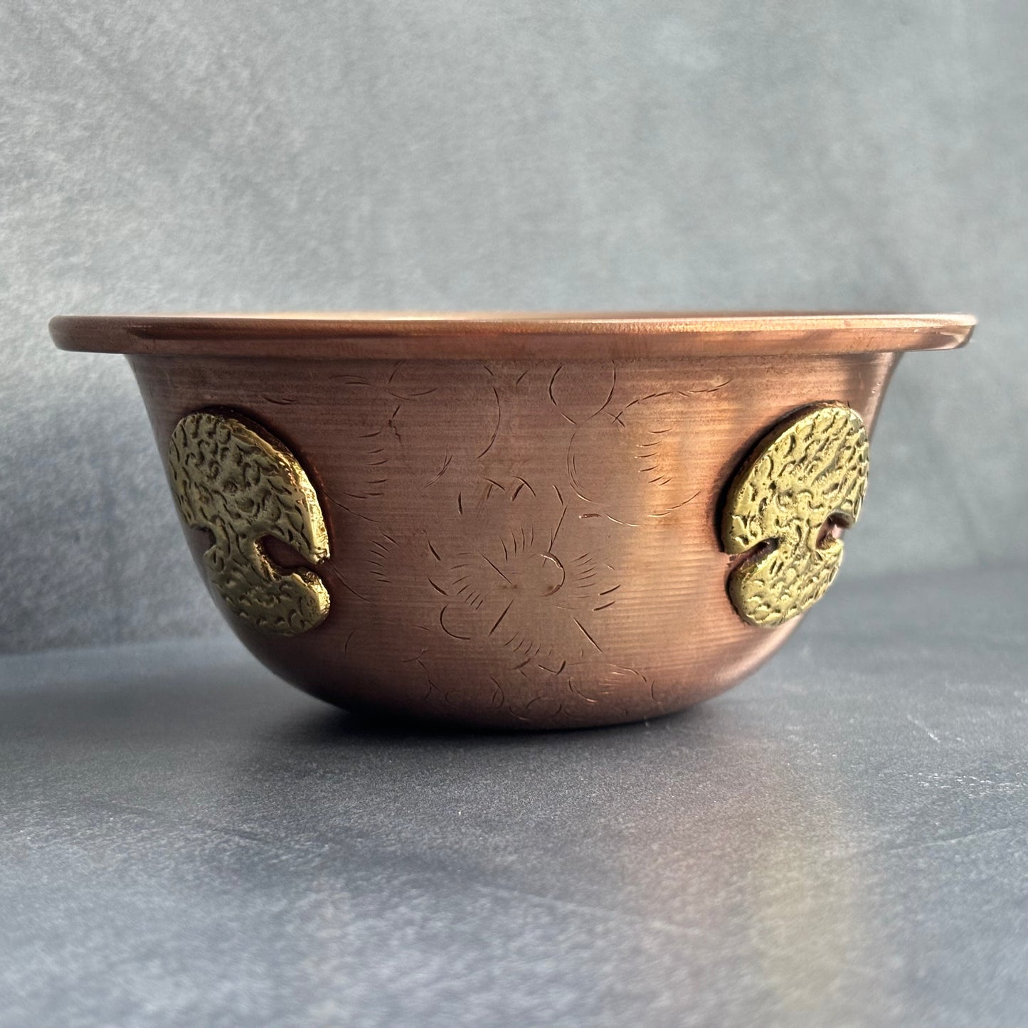  Tree Of Life Copper Ritual Bowl