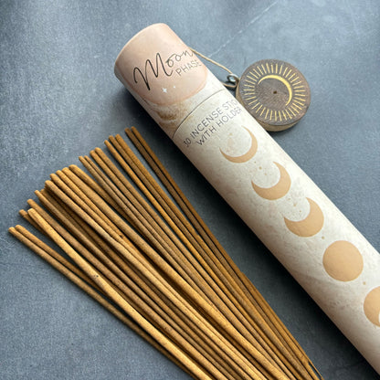 Moon Phase Coconut Incense Gift Set