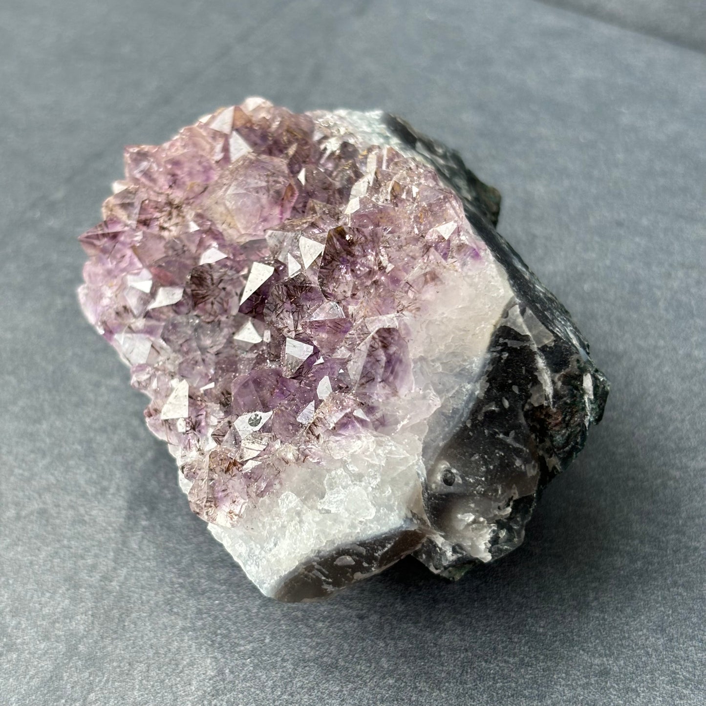 Amethyst Natural Crystal Cluster #6 (Gift Boxed)