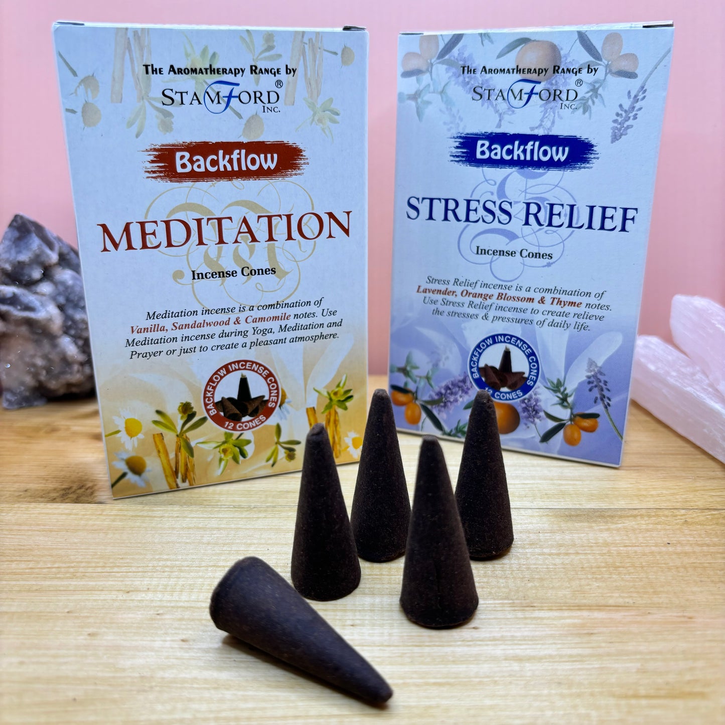Relaxation Collection: Backflow Incense Cones