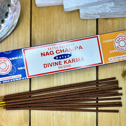 Divine Karma / Nag Champa Mix - Bâtons d'encens Satya
