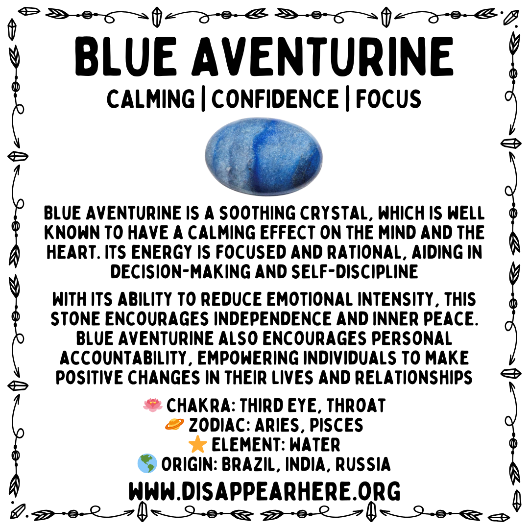 Blue Aventurine Crystal Power Bracelet