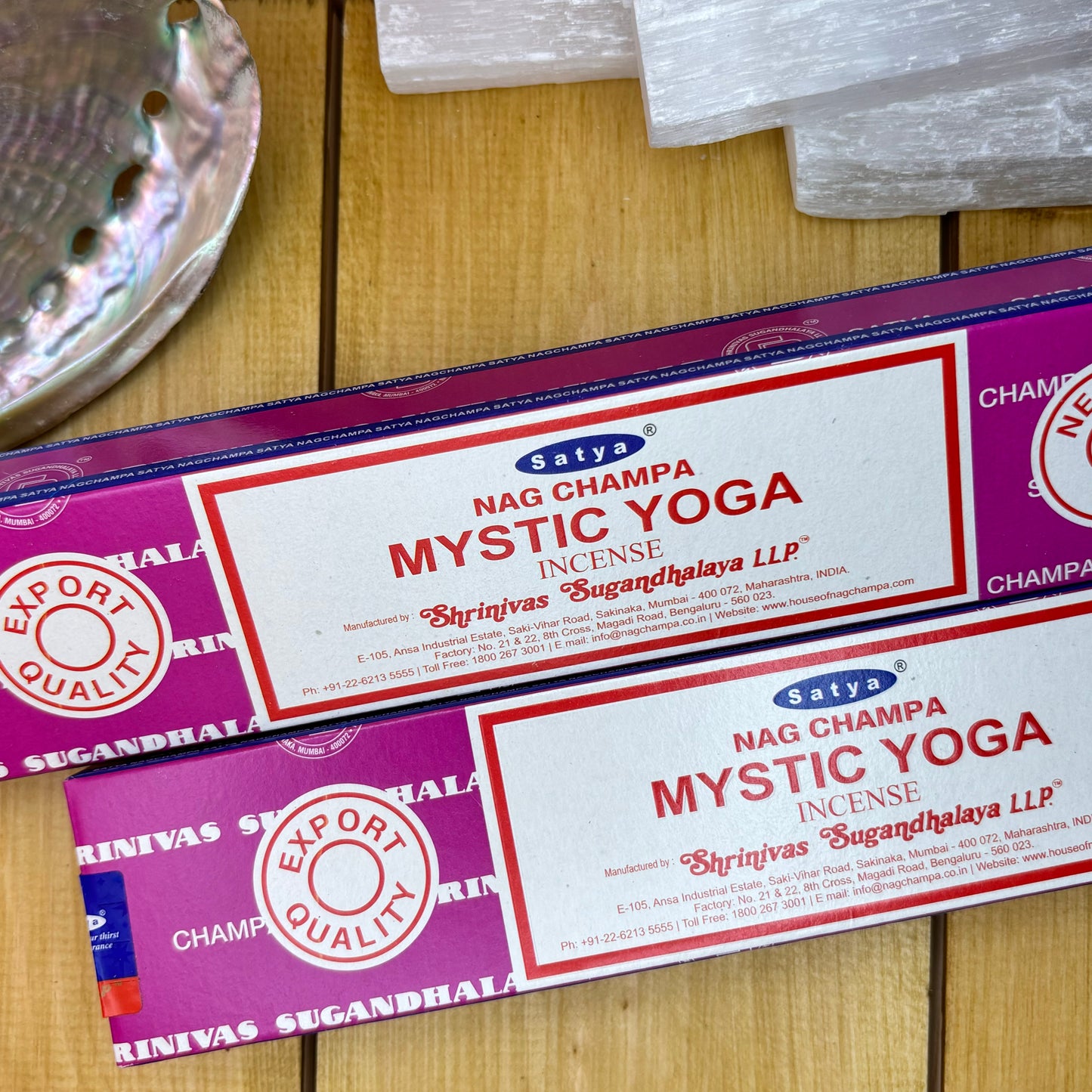 Mystic Yoga - Bâtons d'encens Satya