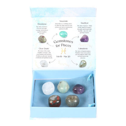 Pieces Crystal Tumblestone Gift Set