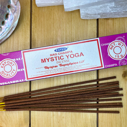 Mystic Yoga - Satya Incense Sticks