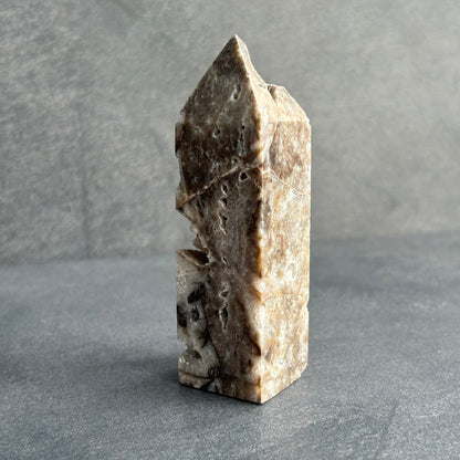 Natural Sphalerite Druzy Crystal Point #4