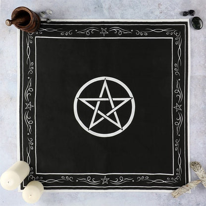 Pentagram Altar Cloth - 70cm x 70cm