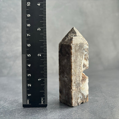 Natural Sphalerite Druzy Crystal Point #4