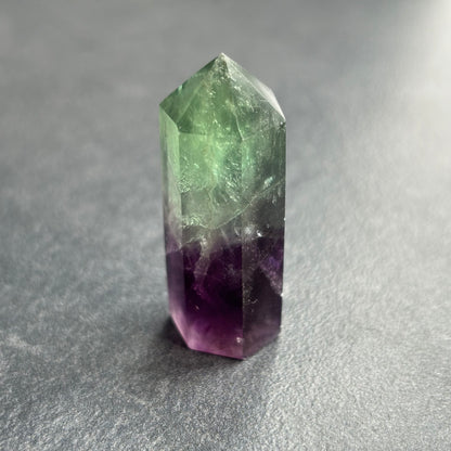 Rainbow Fluorite Crystal Point #2