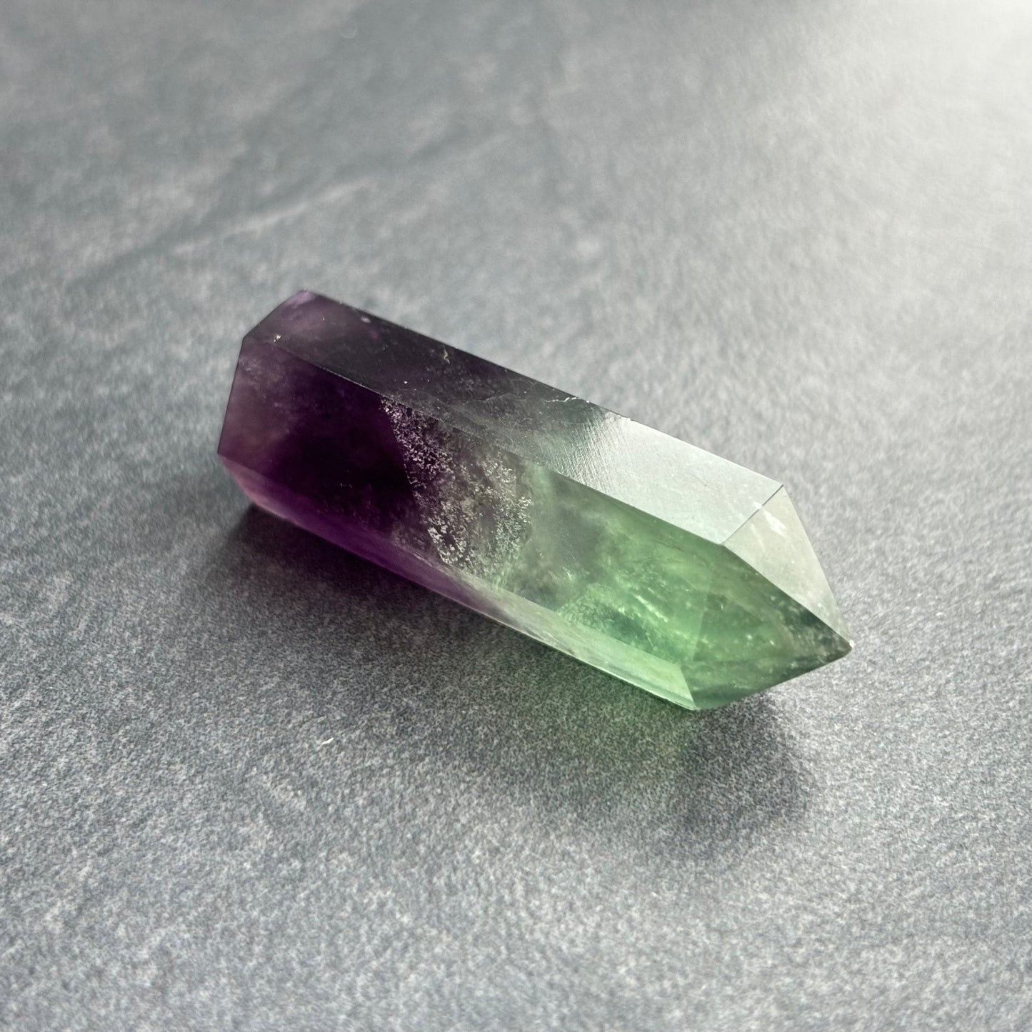 Rainbow Fluorite Crystal Point #2