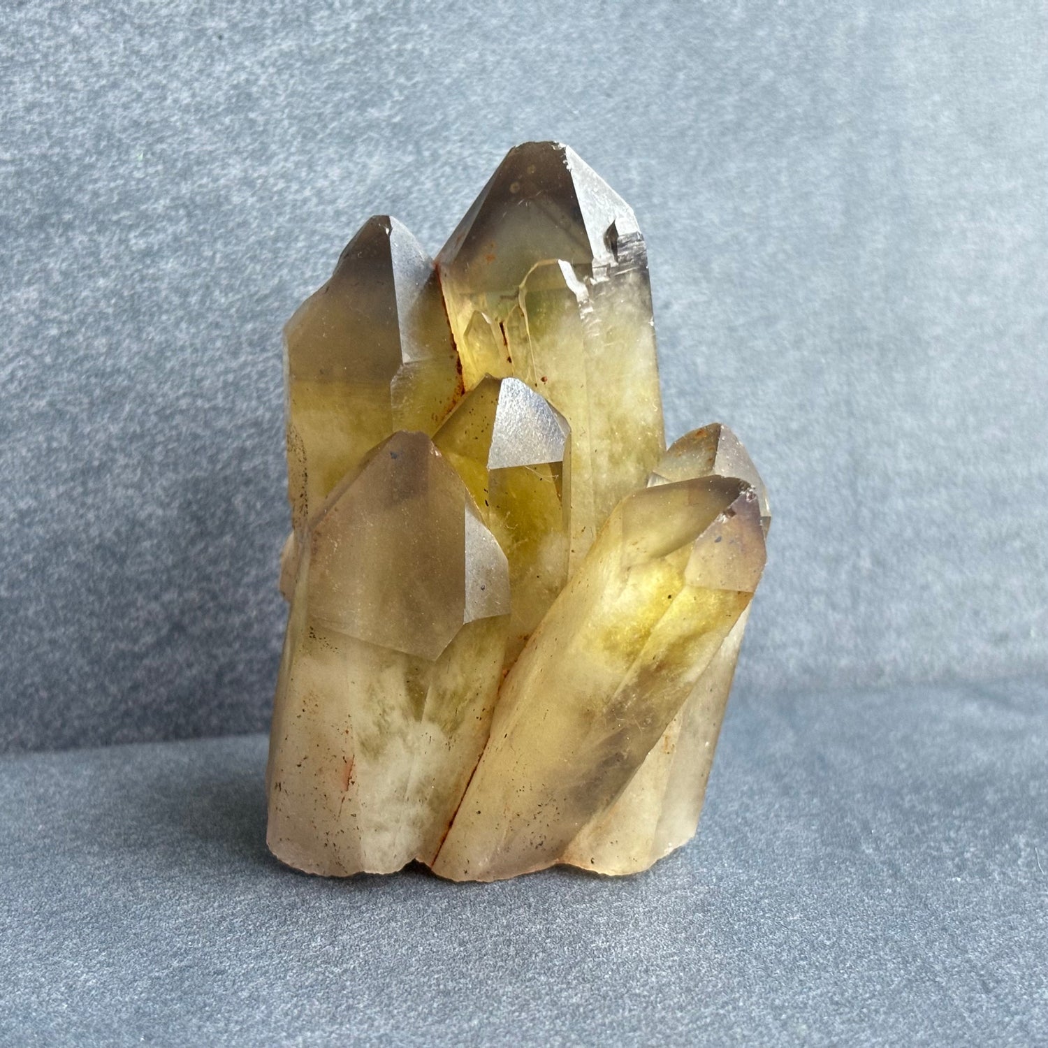 Smoky Quartz Crystal Cluster 