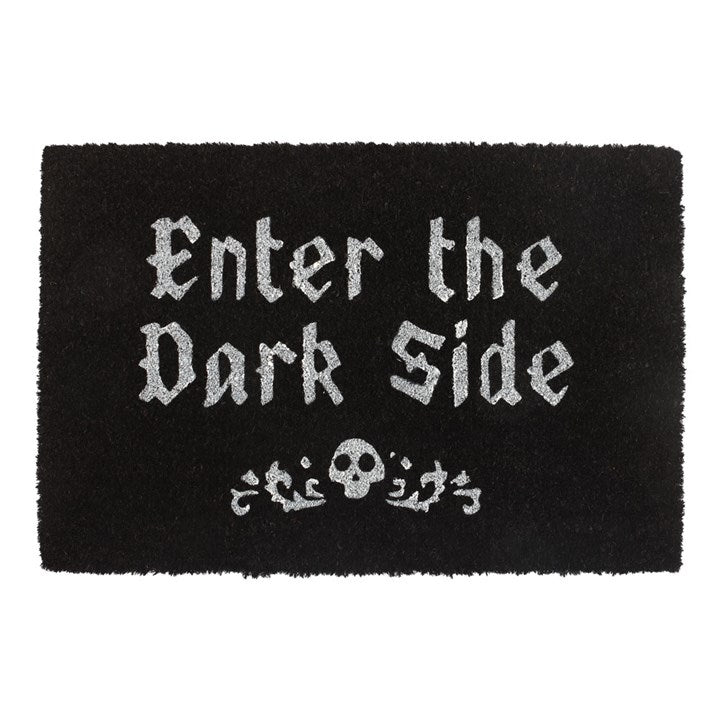 Paillasson noir « Enter The Dark Side »