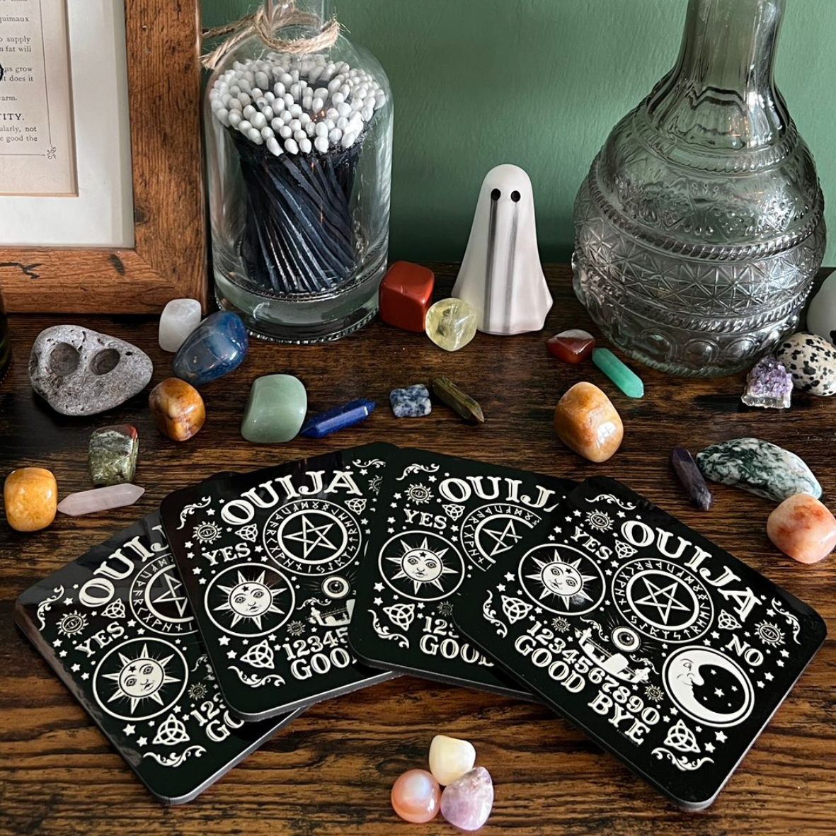 Ouija 4 Piece Coaster Set | Disappear Here