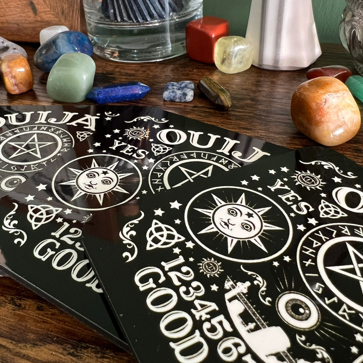 Ouija 4 Piece Coaster Set | Disappear Here