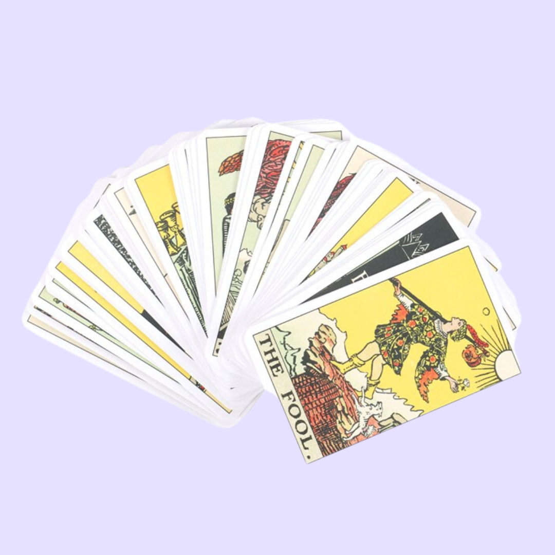 This mini tarot deck is great for beginners and experts alike. Tarot Original 1909 is a detailed reproduction of the timeless deck created by Pamela Colman Smith and Arthur Edward Waite in a petite size that's perfect for on-the-go divination. Lovers of the Rider-Waite tarot will also love this version of the famous deck. Includes 78 mini cards and instructions