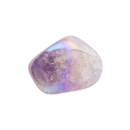Amethyst Aura (Angel Aura) Polished Crystal Tumble Stone