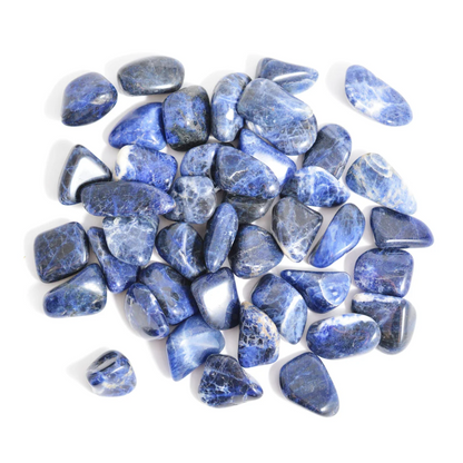 Pierre polie en cristal sodalite