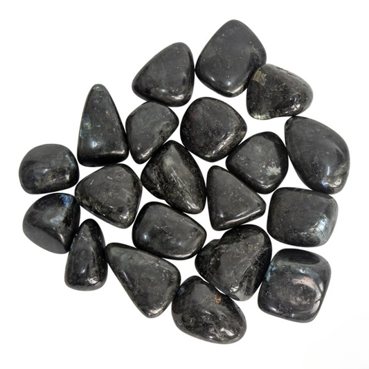 Larvikite Polished Crystal Tumble Stone