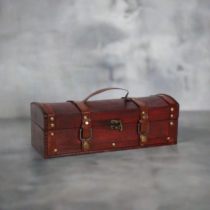 Long Treasure Chest Trinket Box