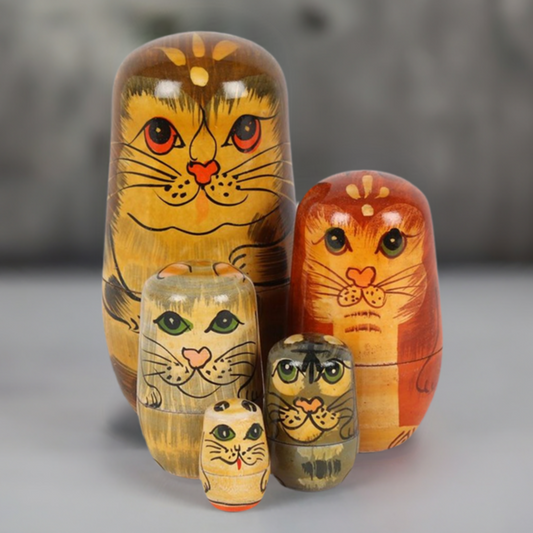 Cat Russian Nesting Dolls