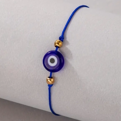 Evil Eye String Bracelet/ Anklet