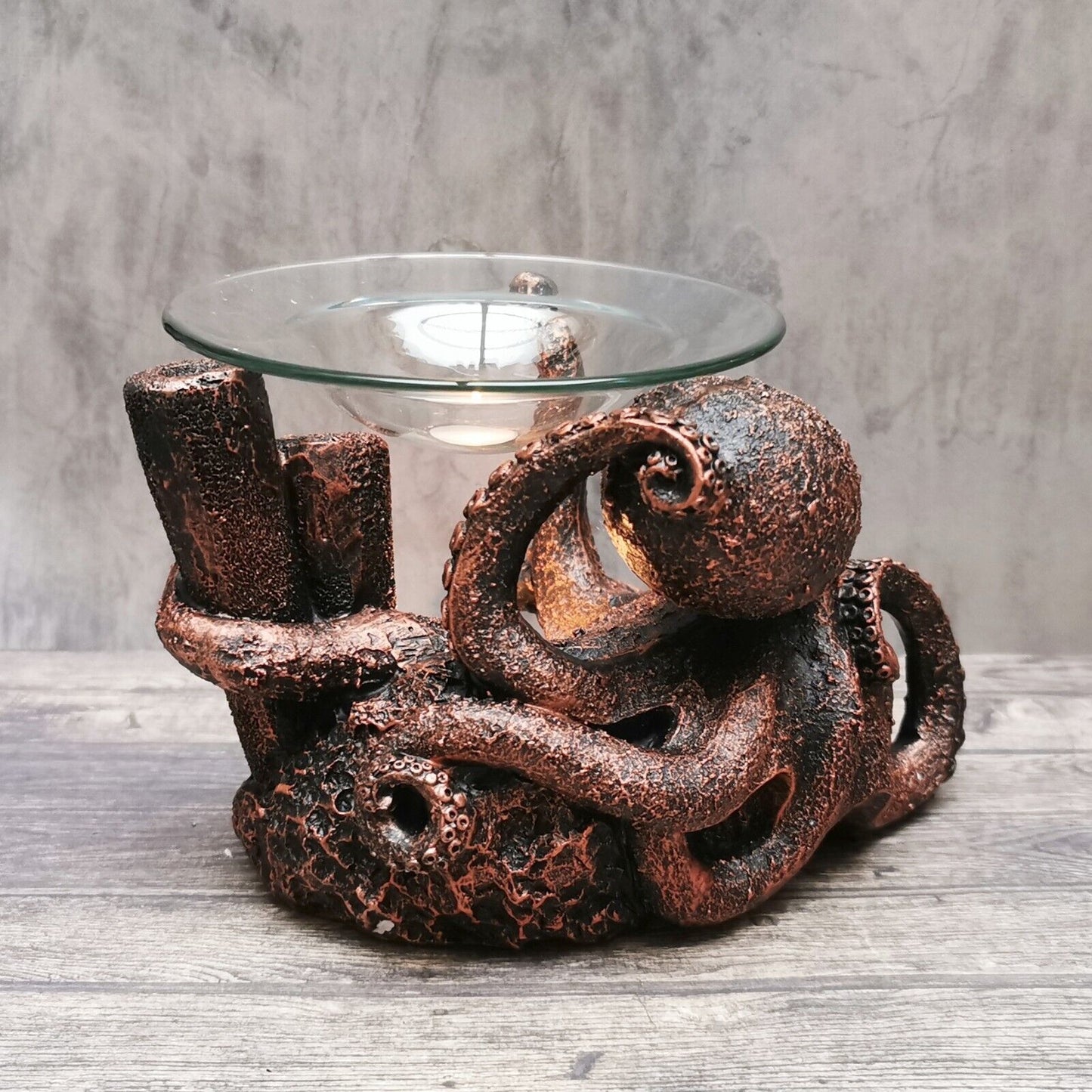 Bronze Octopus Oil and Wax Warmer