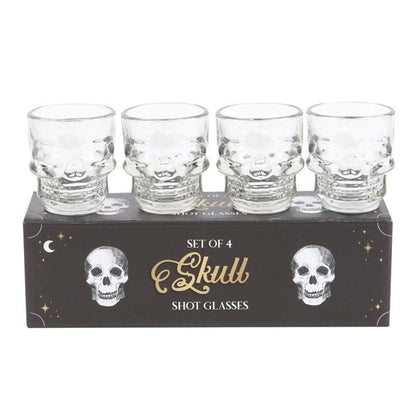  Add spooky fun to your shots with these uber cool Skull Shot Glasses.