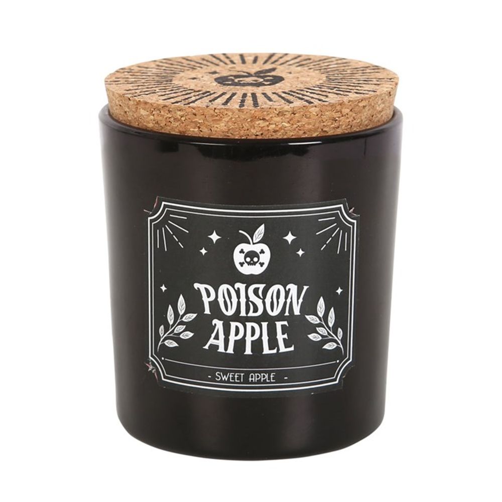 Indulge your senses with an enchanting blend of darkness and allure with this Poison Apple fragranced candle. Infused with the captivating scent of sweet apples, its bewitching aroma will put you under its spell. Approximately 21 hours burn time